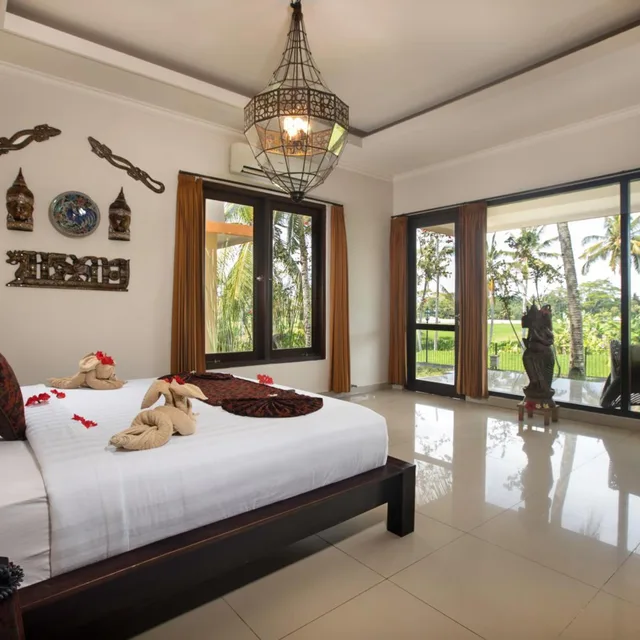 غرفة بريميير بسرير مزدوج أو سريرين منفصلين، GREEN FIELD HOTEL AND BUNGALOW 4/10