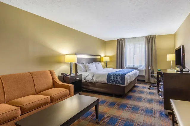 غرفة قياسية بسرير كينج مع أريكة، Comfort Inn Independence - Cleveland 3/6