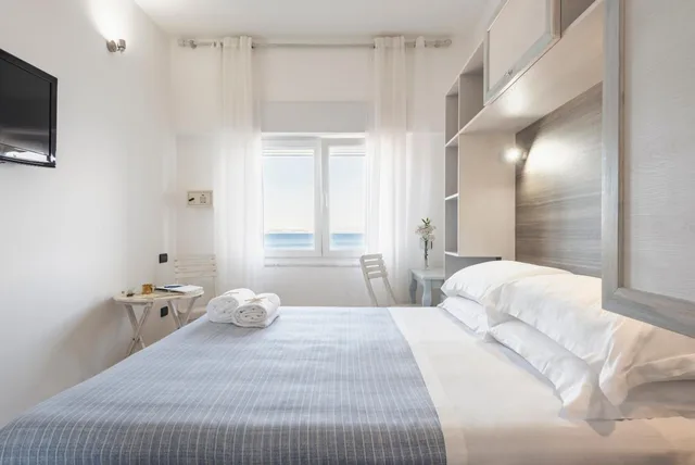 غرفة قياسية بسرير مزدوج بإطلالة على البحر، La Caletta Hotel 3/10