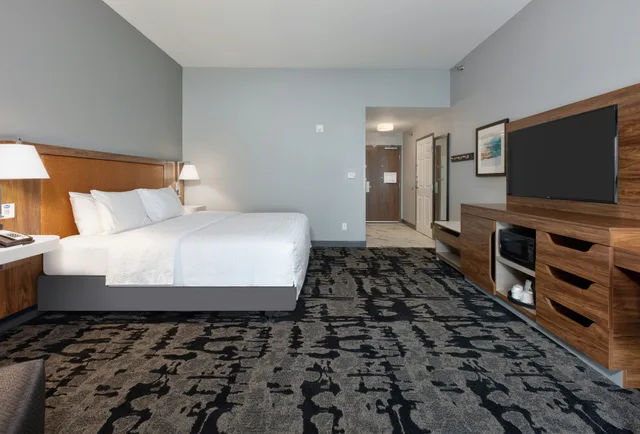 غرفة بسرير كينج لذوي الإعاقة، Hampton Inn Norfolk Ne 1/3