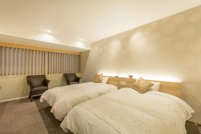 Room, Twin Beds, Centrale Hotel Kyotango 1/2