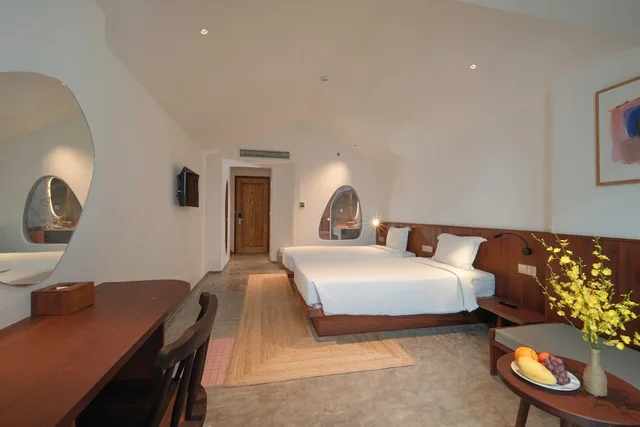 Rustic, Twin Beds, Sea View، GREEN WORLD HOTEL NHA TRANG 2/5
