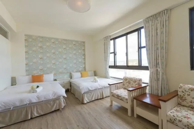 غرفة قياسية رباعية بسريرين مزدوجين، Mei Sheng Bed and Breakfast 2/3