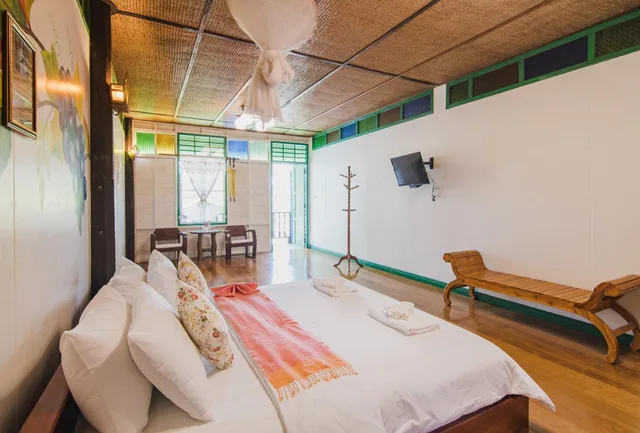 غرفة ديلوكس بسرير مزدوج أو سريرين منفصلين بشرفة، Baan Imm Sook Resort 1/9