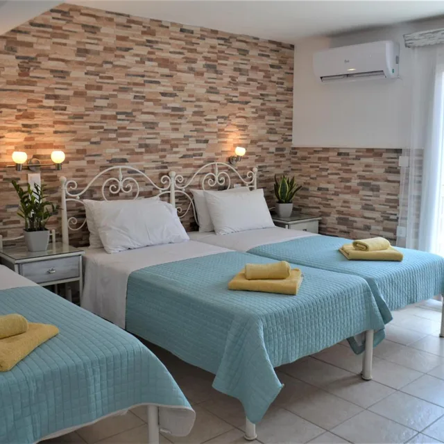 غرفة اقتصادية بسرير مزدوج، Kastro Hotel 3/10