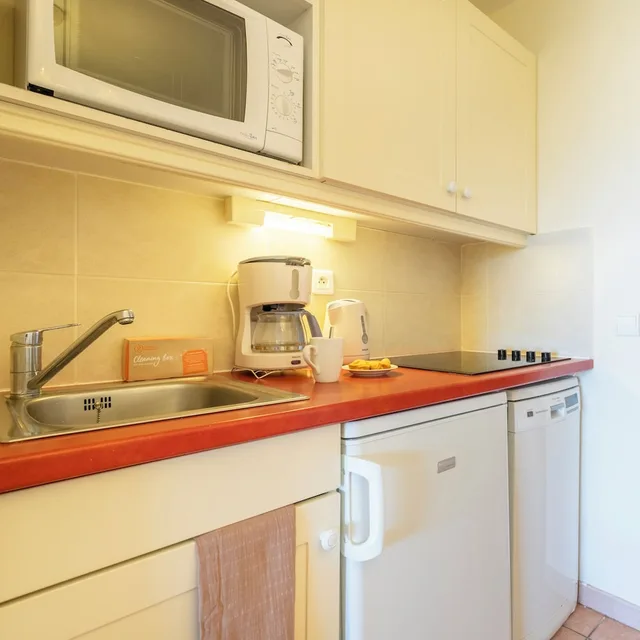 Studio, Bunk Bed, 2 Sofa, Alcove, Balcony or Terrace، PIERRE AND VACANCES VILLAGE CLUB PONT ROYAL EN PROVENCE 3/4