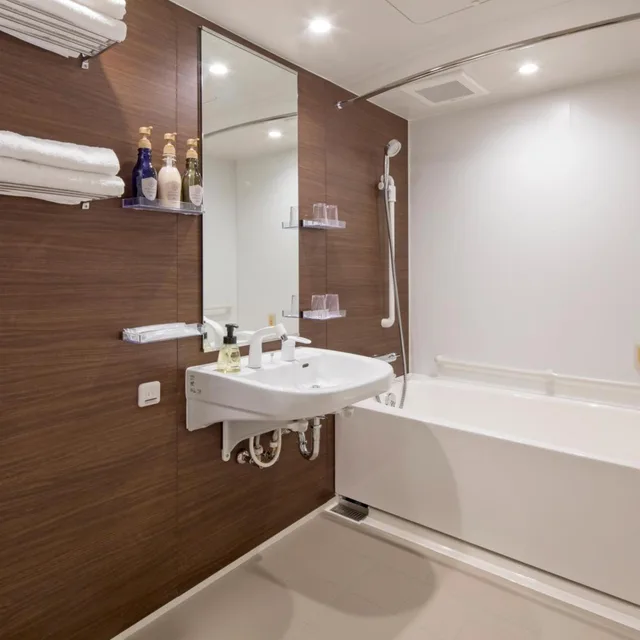 غرفة رباعية لذوي الإعاقة، Hotel Mystays Midosuji Honmachi 4/4