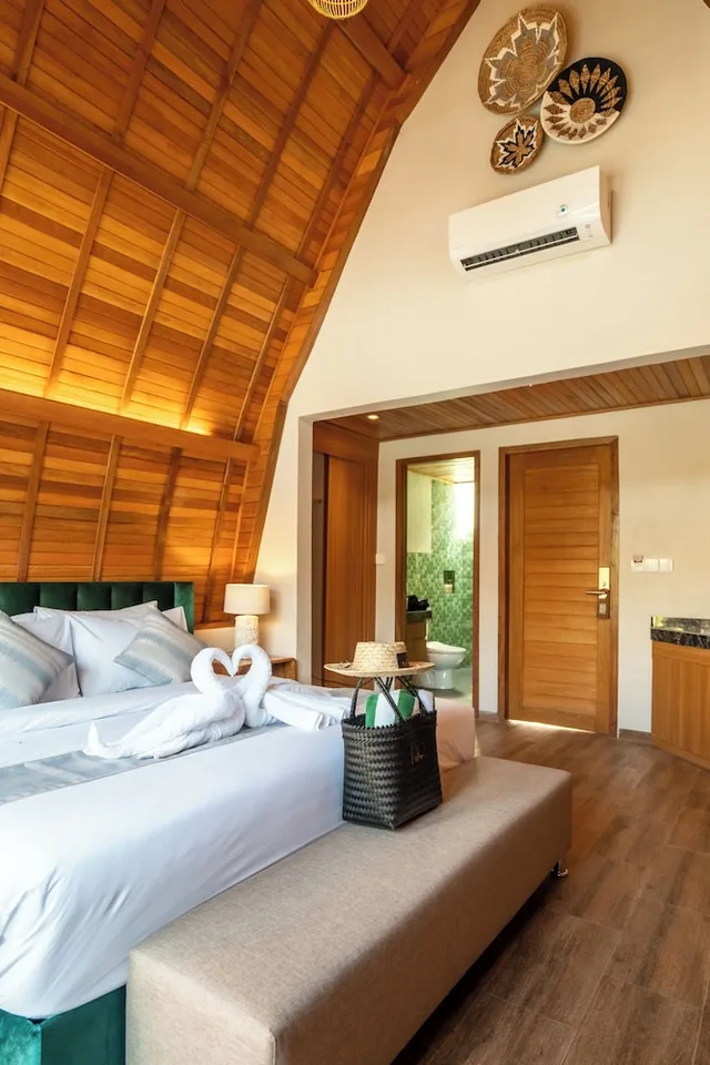 غرفة بريميير بسرير كينج، Abian Klumpu Villa & Spa Sanur Bali 3/8