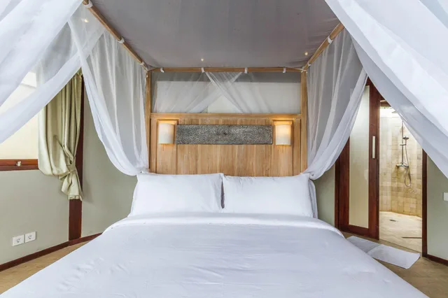 فيلا بسريرين كوين بإطلالة على البحر بغرفتي نوم بمسبح خاص، Blue Lagoon Avia Villas 3/3