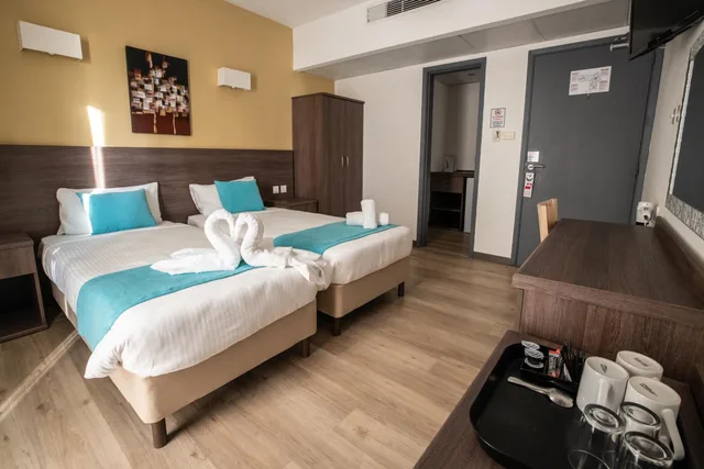 غرفة بسرير مزدوج أو سريرين منفصلين بشرفة، Sunseeker Holiday Complex 2/3