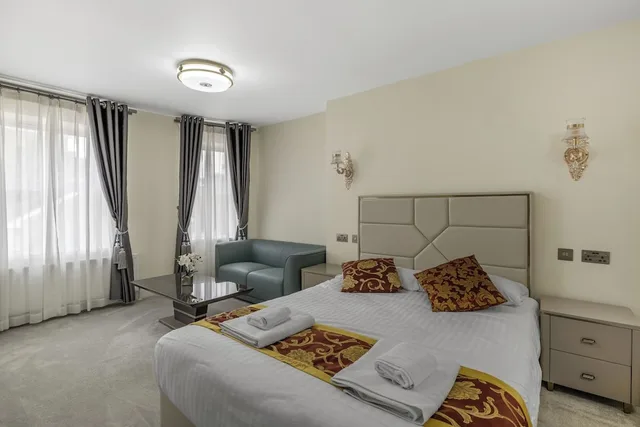 غرفة عائلية بسرير مزدوج، The Drake Hotel Plymouth 1/2
