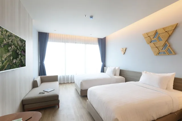 غرفة سوبيريور بسريرين منفصلين، The Signature Hotel Airport 2/7