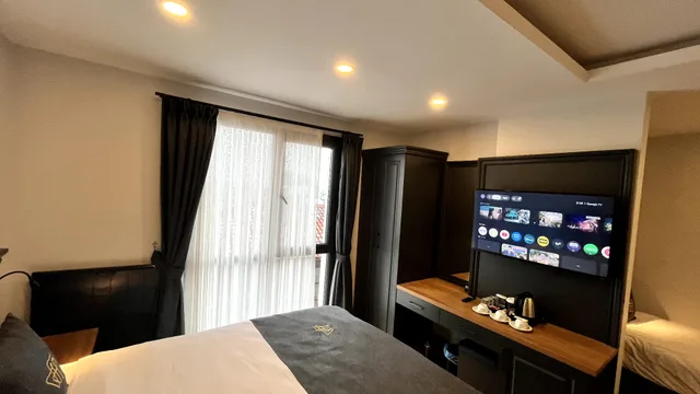 غرفة ديلوكس ثلاثية بإطلالة على البحر في الملحق، FERMAN HOTEL 3/5