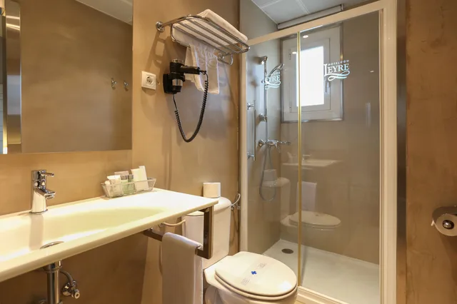 غرفة قياسية بسريرين منفصلين، Hotel Sercotel Leyre 10/10