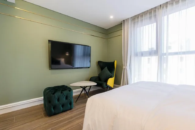 غرفة بريميير بسرير مزدوج، Hotel The May Jongno 8/10
