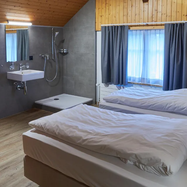 Standard, Double Bed, Hotel Jager Jeuss - Murten - Self-Check-in 3/6