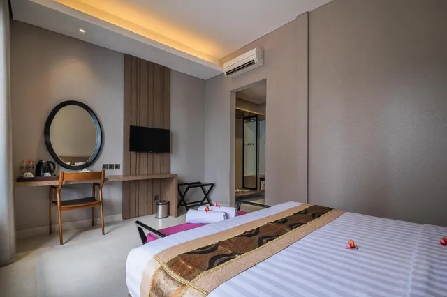 غرفة ديلوكس بسرير مزدوج، Padma Sari Hotel 8/10