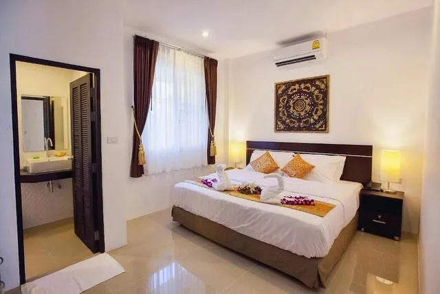 فيلا بريميوم بسريرين كينج بإطلالة على المسبح بغرفتي نوم مع أريكة بمسبح خاص، Lux Family Villas 1/10