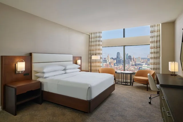 جناح فاخر بغرفة نوم واحدة بإطلالة، Sheraton Kansas City Hotel At Crown Center 1/4