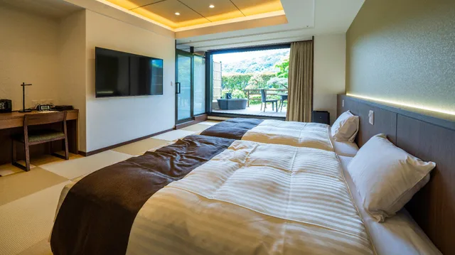 Japanese Western, Twin Beds, Mountain View, Special Floor، Kotohira Onsen Kotosankaku 1/1