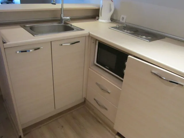 جناح عائلي بسرير فردي مع أريكة بمطبخ، Derpa Suite Hotel Osmanbey 4/4