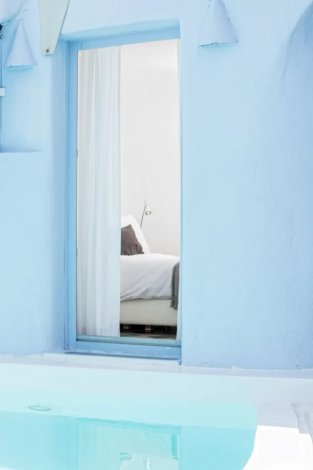 جناح بسريرين كوين بغرفتي نوم بمسبح خاص، Ikastikies Suites 7/7