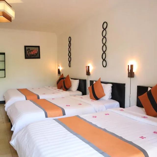 غرفة عائلية بإطلالة على المسبح، La Niche d Angkor Boutique Hotel 4/10