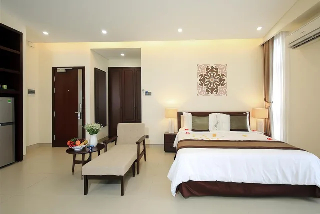 غرفة ديلوكس بسرير مزدوج بشرفة، Glenwood City Resort 1/5
