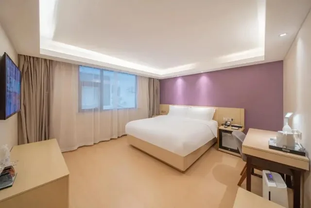 غرفة ديلوكس بسرير كينج وسرير كوين، Lavande Hotel (Xi'an Bell Tower) 3/6