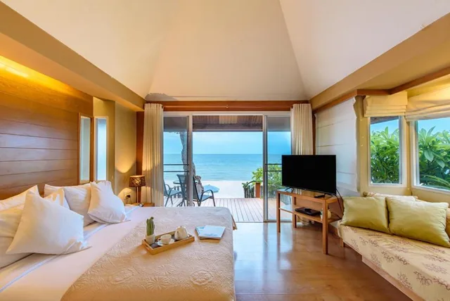 غرفة بإطلالة على البحر بشرفة، Veranda Lodge 2/10