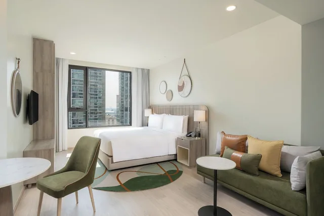 جناح استوديو بسرير كينج بمنطقة جلوس بمطبخ، Staybridge Suites Bangkok Sukhumvit 4/10