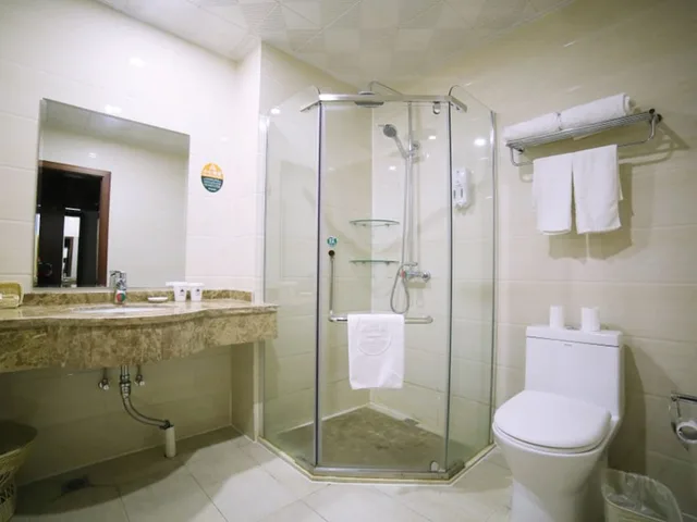 غرفة بسريرين منفصلين، GreenTree Inn Huaian Chuzhou Dadao Hotel 4/4