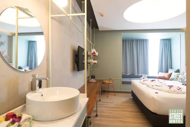 غرفة سوبيريور مزدوجة، Samsen Street Hotel 6/10