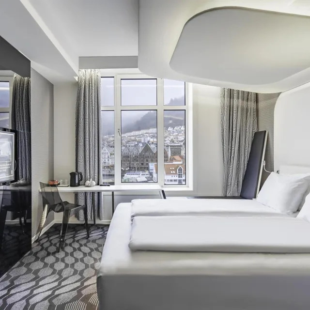 غرفة سوبيريور بإطلالة على المدينة، Magic Hotel Kløverhuset 1/2