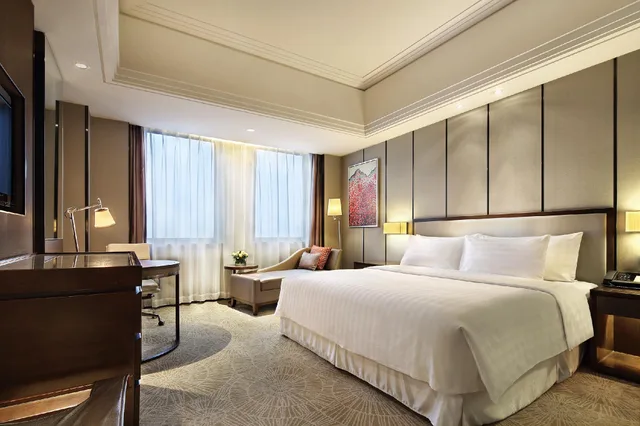 غرفة تنفيذية بسرير كينج، The Qube Hotel Shanghai Xinqiao 1/1