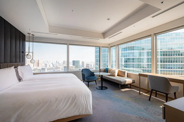 غرفة بريميوم بسريرين منفصلين مع دخول صالة النادي، The Strings by InterContinental Tokyo 1/7