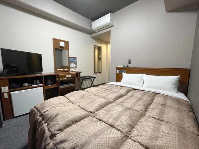 غرفة بسرير نصف مزدوج للمدخنين، Hotel Route Inn Ashikaga No. 2 - Along National Route 50 1/3