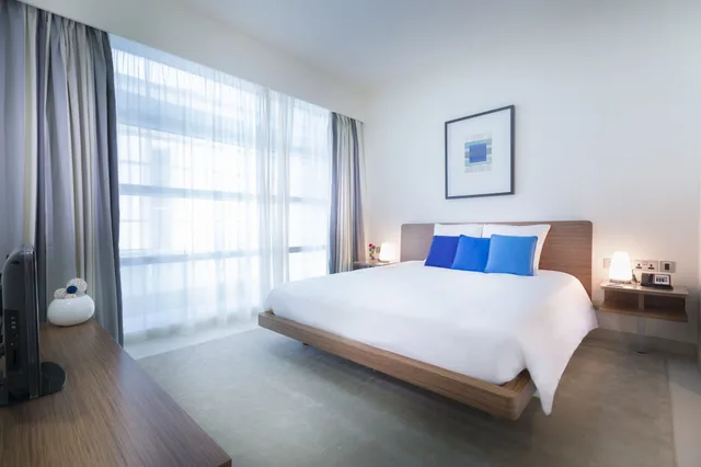 شقة بسريرين مزدوجين بـ3 غرف نوم، Aparthotel Adagio Abu Dhabi Al Bustan 6/10