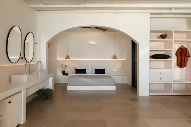 جناح تنفيذي بمسبح خاص، Porto Mykonos Hotel 1/1