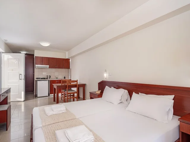 استوديو اقتصادي بسريرين منفصلين، Artemis Hotel Apartments 1/7