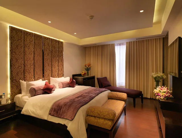 Room, King Bed, Plunge Pool, Bathtub، Royal Orchid Jaipur 9/10