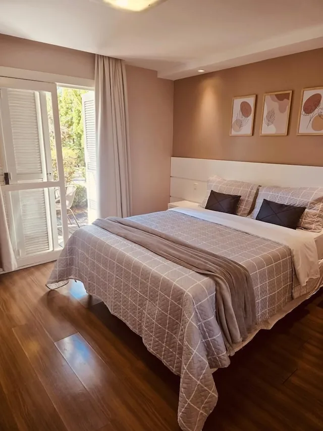 غرفة فاخرة بسرير كوين بشرفة، Pousada Quinta do Vale 3/8