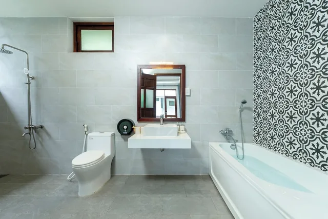 بنغل حصري بسرير كينج بإطلالة على الحديقة، Kingo Retreat Resort 6/8