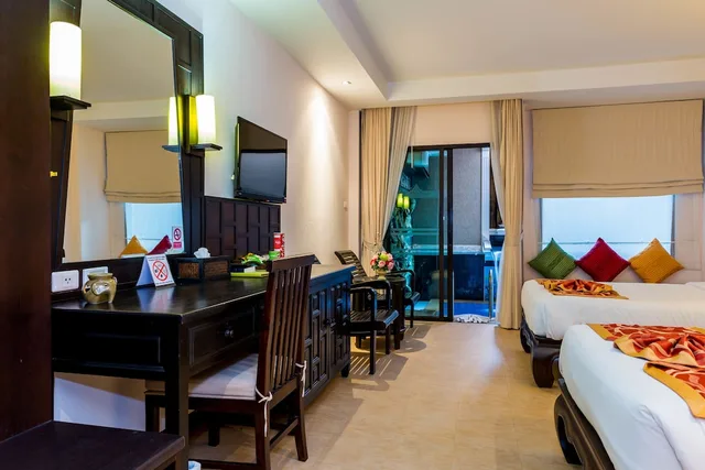 Deluxe, Twin Beds, Outdoor Jetted Tub، Nipa Resort 7/10