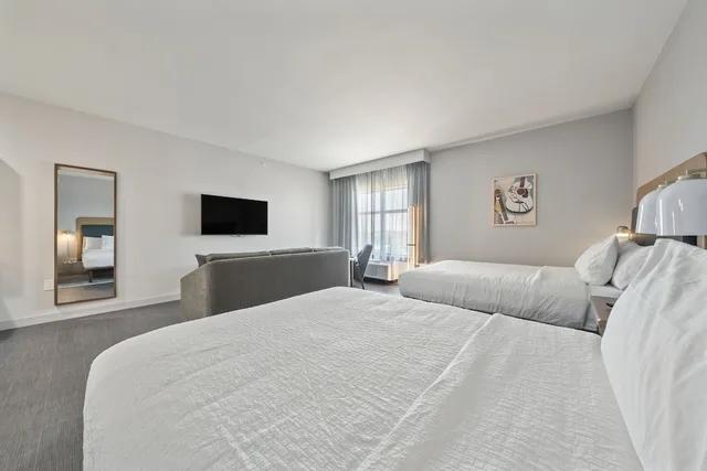 جناح استوديو بسريرين كوين بمطبخ لذوي الإعاقة، Homewood Suites by Hilton Austin Airport 3/8