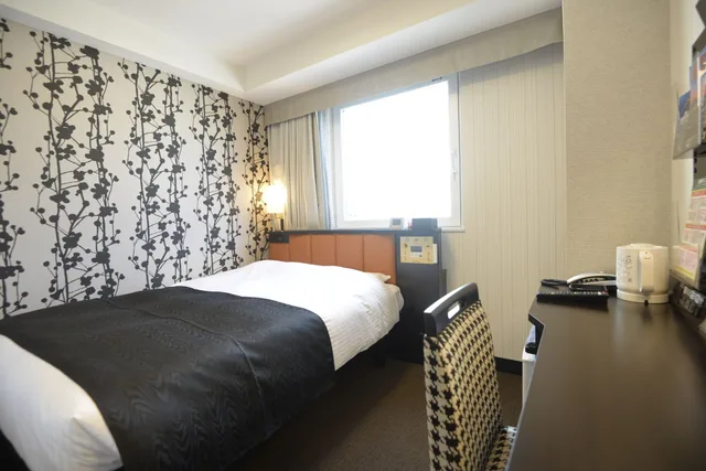 Room, Single, Double Bed, East Wing، APA HOTEL KAGOSHIMA TENMONKAN 3/5