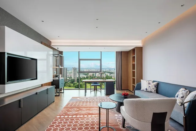 جناح بسرير فردي، Hualuxe Guiyang Financial City 5/7