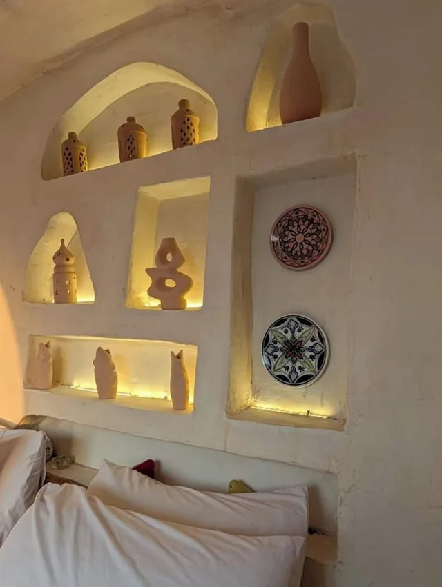 غرفة كومفورت بسرير كينج بإطلالة على الجبل لذوي الإعاقة، 3 Pyramids View Inn 6/10