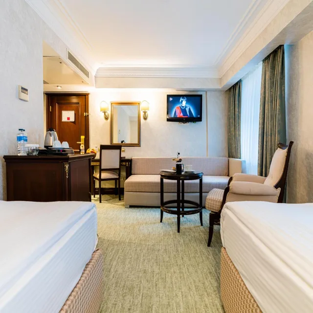 غرفة ديلوكس بسرير مزدوج بشرفة، Ilci Residence Hotel 4/6