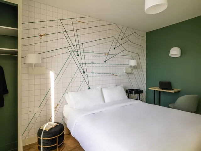 غرفة قياسية بسرير مزدوج، ibis Styles Asnieres Centre 2/9